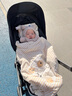 爱贝迪拉（AIBEDILA）婴儿帽子秋冬季小月龄外出宝宝帽子6月到2岁护耳婴幼儿胎帽包脸帽 全温燕麦【帽子+围巾御寒套装】 实拍图