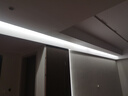 雷士照明双眼皮线型灯嵌入式客厅吊顶线形灯灯带铝槽线条灯预埋线性灯灯槽 雷士24V 75W变压器（6米内用） 低压24V  暖白光 4000K 实拍图