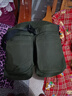 PEYI小众多功能男女通用多拉链口袋腰封户外运动休闲黑色布料围裙腰包 军绿色_防泼水 均码 实拍图