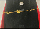 周六福5G工艺黄金手链女甜心兔生肖兔手链计价A0710504 约2.17g 16+3cm  实拍图