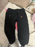 JEEP SPIRIT吉普休闲裤男秋冬季韩版束脚裤子男士宽松工装裤 黑色加绒 2XL 实拍图