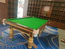 猎钢狼【包安装】斯诺克英式台球桌钢库商用标准型桌球台室内家用成人 320cm 6腿 钢库 豪配款 实拍图