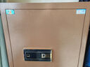 虎牌【安防新柜 线下同款】大型保险柜家用保管柜全钢保管箱指纹密码床头入墙保险箱办公夹万 1.5米高-咖色（留言备注可改发黑色或金色） 指纹款（钥匙/密码/指纹解锁） 实拍图
