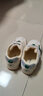 泰兰尼斯秋季童鞋女宝宝学步鞋软底机能鞋婴儿鞋子男童透气面包鞋白绿25码 实拍图