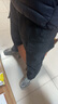 MMOPTOP美式高街工装裤男士夏季薄款潮流直筒冲锋休闲裤K1107黑色L 实拍图