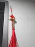 上善若水五帝钱挂件开口葫芦摆件红色中国结铜钱装饰品 2串真品五帝钱招财款 实拍图