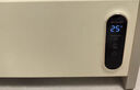 艾美特（AIRMATE）语音智控踢脚线取暖器家用石墨烯大面积速热加湿电暖器IP24防水居浴两用智能温控APP控制 顶配/带加湿【语音+手机控制/石墨烯】2200W 实拍图