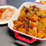 珐宝（staub）芝士焗饭盘烤箱焗炉专用陶瓷烘焙加厚防烫碗盘饭盘菜盘餐盘烤盘 27+20+14cm方形烤盘3件套 樱桃红 实拍图