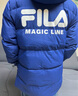 斐乐（FILA） 羽绒服男装冬季保暖连帽运动休闲长袖加厚外套开衫男装上衣 深钴蓝-BU XL 180/100A 实拍图