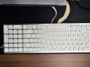 HUKE Trackpad妙控板Windows原生手势Mac触控板iPad触摸板铝合金蓝牙有线USB HK399键盘+T3妙控板 银色 实拍图