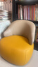 顾家家居（KUKA）儿童沙发小沙发宝宝阅读角读书区书房客厅单人椅凳子DS332ET 【琥珀黄】儿童椅 实拍图