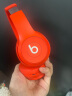 beats Solo3 Wireless 头戴式 蓝牙无线耳机 手机耳机 游戏耳机 红色 实拍图