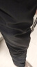 雅鹿鹅绒裤男秋冬季新款保暖加厚男士羽绒裤休闲百搭防寒加绒裤子 3320黑色 直筒 2XL 实拍图