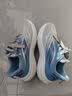 回力男鞋秋季新款软底运动鞋男潮流百搭跑步鞋 灰灰蓝-加绒款 40 实拍图