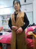 俞兆林（YUZHAOLIN）妈妈装春秋装连衣裙两件套中老年女装连衣裙高贵夫人气质洋气上衣 卡其色 XL （建议105斤以下） 实拍图