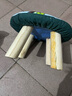 御乐欣 实木矮凳沙发凳坐墩创意布艺小凳子换鞋凳玄关储物凳子客厅圆凳 猫鹰 实拍图