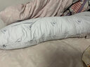BABYWATCH孕妇枕头护腰侧睡枕托腹睡觉侧卧枕怀孕期抱枕夹腿神器 【尊享好睡眠-丝滑贡缎】baby灰 实拍图