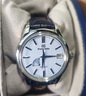 冠蓝狮（Grand Seiko）  信州雪系列gs机械SD信州蓝雪花面男表情人节礼物手表男简约正装 蓝雪花SBGA407G 实拍图
