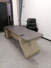 三雀轻奢老板桌办公桌简约现代董事长总裁桌大班台经理办公室桌椅组合 2.4米老板桌 实拍图
