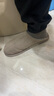 洁丽雅棉拖鞋女秋冬季室内家居防滑保暖拖鞋厚底毛毛女士家用男棉鞋外穿 咖啡 42-43 (适合41-42码) 实拍图