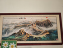 【山水装饰画】客厅沙发背景墙山水鸿运当头办公室床头风景国画 571万里长城 C：长1.8米X高0.9米 【中号】 实拍图