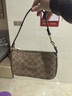 蔻驰（COACH）【官方授权店】coach女包Nolita腋下包斜挎麻将包送母亲节礼物 CW426IMXHE卡其配棕色(保税仓) 实拍图