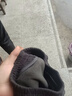 巴布豆儿童裤子秋冬季男童加绒保暖女童灯芯绒长裤时尚宽松潮流童装 深灰 110 实拍图