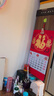 木雷 挂历2025年蛇年家用挂墙式日历中国风金箔福字大号画新年月历新版老黄历手撕定制做公司企业广告 368-M24蛇年大吉【加厚无布袋】36*66cm 实拍图