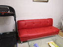 紫盈门 沙发床折叠多功能小户型单双人实木客厅两用午休床懒人沙发 红色五金脚 1.8米 实拍图