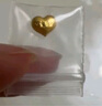 周六福 黄金999元宝金条小金豆爱心赏金玩咖投资金系列 计价 爱心 - 2g 实拍图