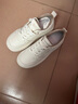 达芙妮女士休闲鞋厚底小白鞋百搭软底舒适平底显瘦运动板鞋女 奶茶色37 实拍图