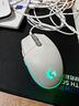 罗技（G）G102二代游戏鼠标有线鼠标电竞机械轻量化人体工学RGB流光灯效宏编程三角洲行动无畏契约吃鸡神器 G102白色+游戏鼠标垫 实拍图