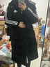 阿迪达斯 （adidas）羽绒服男冬季保暖外套加厚鸭绒长款羽绒服 黑/白01TKD M  实拍图