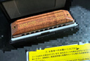 SUZUKI铃木日本原装进口MR-550H十孔布鲁斯口琴10孔蓝调高级成人演奏款 实拍图