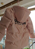 雪中飞童装男童羽绒服中大童加厚女童中长儿童羽绒服粉色160 实拍图
