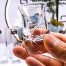 NAPPA国风手工雕花白酒杯分酒器水晶一口杯 家用中式白酒酒具套装 【店长推荐】6壶6杯 礼盒装 实拍图