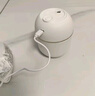 呆瓜儿迷你加湿器家用小型usb插电孕妇婴儿卧室办公室宿舍学生桌面便携式空气喷雾加湿器 【冰川白】 220mAh 通用 实拍图