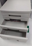 得力（deli）文件柜收纳储存盒文件框文件收纳盒大容量资料架桌面收纳文件架多层可折叠带锁存储资料柜 四层无锁 灰色 高度250mm 实拍图