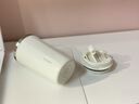 雷德夫（LEIDFOR）K1 保温杯男士便携杯子 女生男生咖啡杯礼物 象牙白500ml 实拍图