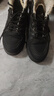 回力男鞋马丁靴2025秋冬季新款男士加绒雪地靴保暖工装棉鞋子 黑色 45 实拍图