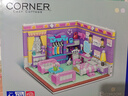 乐2025高男女孩系列别墅房子公主城堡儿童6拼装8玩具10岁积木礼物 小屋卧室【639颗粒】30灯 实拍图