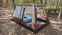 北极狼（BeiJiLang）帐篷户外家庭露营便携防晒防雨多人大空间野营双层两室一厅咖啡 实拍图