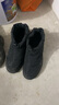 回力男鞋冬季雪地靴男运动休闲面包鞋加厚保暖棉鞋男 172N 黑色 42  实拍图