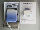 小叮讯移动随身wifi 5ghz无限流量2025款充电wifi二合一无线网随身wifi免插卡便捷式三网通 【22.5W快充版】1W毫安|中兴微芯片-薰雾紫 网速可达150M  不限速不虚标  支持32 实拍图