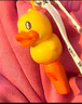 B.DUCK小黄鸭儿童趣味卡通吹口哨喇叭哨子挂绳可爱宝宝口琴生日礼物 实拍图