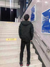 罗蒙（ROMON）短款加厚羽绒服男士连帽外套冬季新款中青年保暖外套男装上衣服 藏青 XL (180) 适合130-145斤 实拍图