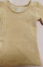 艾舞戈儿童舞蹈服女春秋保暖T恤打底衣女童练功紧身打底衫隐形跳舞上衣 【高弹上衣 - 秋冬加绒】- 浅肉色 120 L码 高115-135cm重40-55斤 实拍图