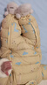 贝肽斯婴儿衣服宝宝连体衣保暖外出棉服冬季加绒加厚夹棉连帽哈衣 黄色长颈鹿 80cm 实拍图