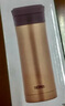 膳魔师（THERMOS）保温杯男士泡茶杯茶水分离不锈钢车载办公水杯可定制团购TCMK 金色 470ml 实拍图