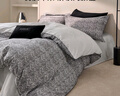 罗莱家纺 全棉磨毛四件套60支纯棉冬季绒感被套床单被罩 灰220*250 实拍图